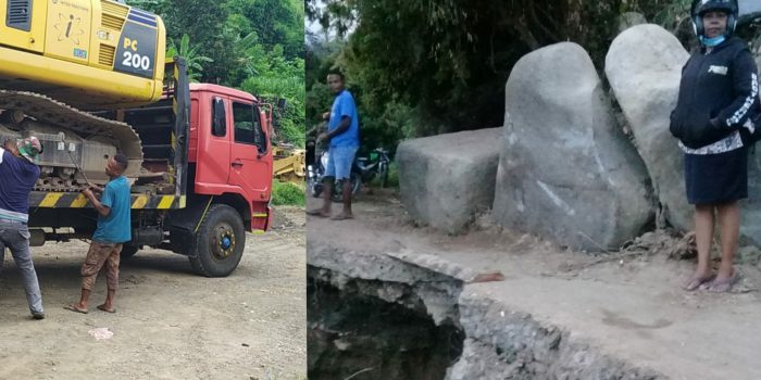 Longsor di Desa Wilo Koli, Bupati Ende Kirim Alat Berat Menuju Lokasi