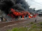 7 Unit Ruko di Malawatar Ludes Dilahap Si Jago Merah