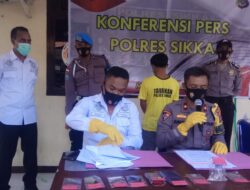 Diduga Pakai Sabu, Warga Makasar Ditangkap Aparat Polres Sikka