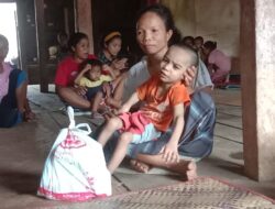 Bocah Lumpuh di Manggarai, NTT Butuh Uluran Kasih
