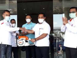 Peduli Bencana, Bank NTT Serahkan Bantuan 10 Unit Mesin Sensor