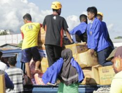 IKIP Muhammadyah Maumere Bangun Posko di Adonara, Distribusi Bantuan untuk Korban Bencana