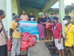 Unika Santu Paulus Ruteng Berbagi Kasih dan Menghibur Korban Bencana di Lembata