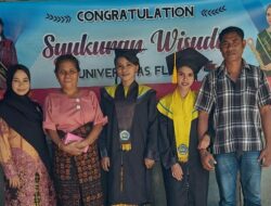 Kisah Sedih Pelajar Asal Nagekeo, Rayakan Gelar Sarjana Tanpa Kehadiran Orang Tua