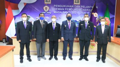 Pengurus DPD Ikatan Alumni Lemhanas Provinsi NTT Periode 2021-2026 Resmi Dilantik