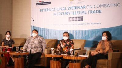 Indonesia Gelar Webinar Internasional, Perangi Perdagangan Merkuri Ilegal