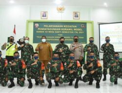 Lima Kodim Mengikuti Gelar Pendayagunaan Koramil Model TA. 2021