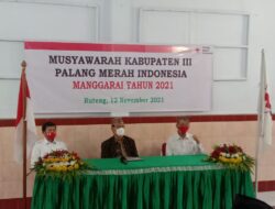 PMI Manggarai Gelar Muskab III, Pilih Ketua Baru Periode 2021-2026