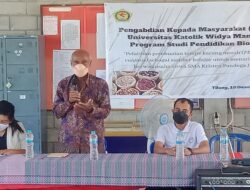 PKM Unwira Kupang Latih Siswa SMA Kristen Pandhega Jaya Berwirausaha