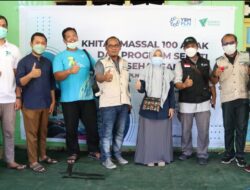 Dompet Dhuafa-YBM PLN Gelar Khitanan Massal dan Buat Sanitasi di SBD