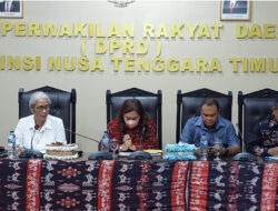 DPRD NTT Laksanakan 3 Fungsi Utama Secara Baik Sepanjang Tahun 2021