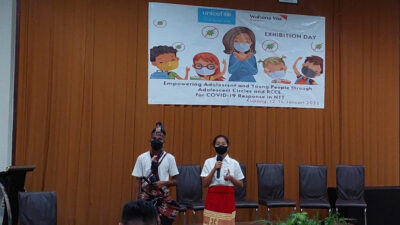 WVI-UNICEF Latih Remaja NTT Cara Mencegah Penularan Covid-19