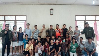 Caketum Tunggal BPD HIPMI NTT Berbagi Kasih dengan Anak Panti Asuhan