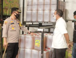 Kapolres Manggarai Cek Ketersediaan Stok Minyak Goreng di Kota Ruteng