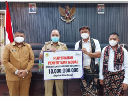Pemkot Kupang Serahkan Penyertaan Modal Rp10 Miliar kepada Bank NTT