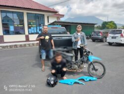 Aparat Polres Manggarai Ciduk Pelaku Curanmor di Tempat Pesta