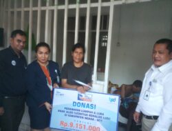 Bank NTT Serahkan Donasi, Dirut Alex: Semoga Bisa Meringankan Beban Aldo