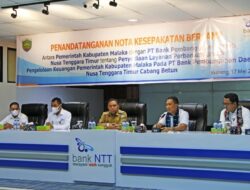 Wujudkan Pengelolaan Keuangan Profesional, Pemkab Malaka Pilih Bank NTT