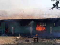 Ruang Perpustakaan Terbakar, SMPN 1 Reok Alami Kerugian Ratusan Juta Rupiah