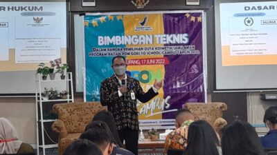 BPOM Kupang Gelar Bimtek Pemilihan Duta Kosmetik dan Jamu Aman Tahun 2022