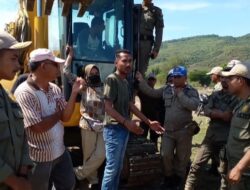 Pemda Manggarai Diduga Gusur Pilar Tanah Milik Warga Secara Sepihak