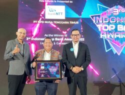 Kinerja Keuangan Meningkat, Bank NTT Raih Indonesia Top Bank Award 2022