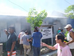 Kebakaran Kantor Kelurahan Reo, Kerugian Material Mencapai Rp300 Juta