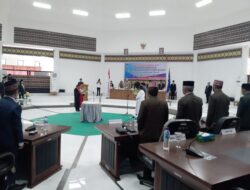 Agus Tangkur Dilantik Jadi PAW Ketua DPRD Matim Sisa Periode 2019-2024