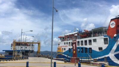 Dua Pekan Ditutup Akibat Cuaca Buruk, Ferry ASDP Kupang Kembali Beroperasi