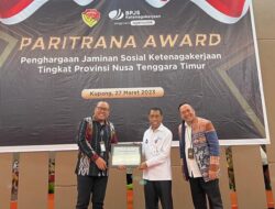 Bank NTT Raih Paritrana Award dari BPJS Ketenagakerjaan