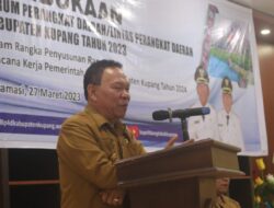 Buka Forum Perangkat Daerah Kabupaten Kupang Tahun 2023, Ini Pesan Bupati Korinus Masneno