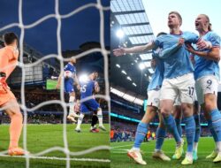 Hasil Liga Inggris: Chelsea Kalah Lagi, City Hancurkan Arsenal 4-1