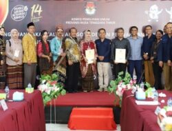 Siti Sauda Mustafa Dihantar Sejumlah Pendukung Mendaftar di KPU NTT