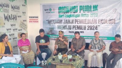 Hari Lingkungan Hidup 2023, WALHI NTT Gelar Diskusi Publik Pemulihan Ekologi