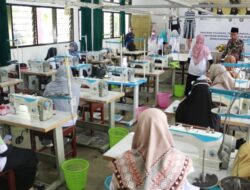 TJSL PLN UIP Nusra Gelar Pelatihan dan Sertifikasi Menjahit Berkolaborasi dengan BLUD SMK