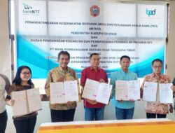Bank NTT, BPKP dan Pemkab Ende Teken MoU dan PKS, Implementasi SP2D Online