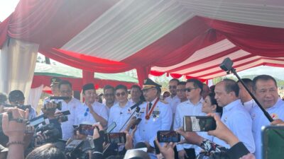 Peringati HUT ke-78 RI, KADIN Gelar Upacara Bendera Perdana di IKN