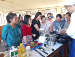 Bank NTT Cabang Ruteng Hadirkan Chef Profesional, Beri Pelatihan Pembuatan Abon Ikan di Desa Binaan