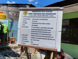 Toilet Sekolah SMP Negeri 4 Kota Kupang Dibangun Gunakan Dana Rp756 Juta Lebih