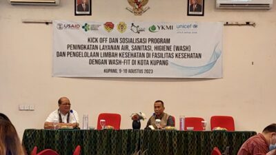 Pemkot Kupang Gandeng YKMI dan UNICEF Gelar Sosialisasi Program Peningkatan Layanan Air Bersih