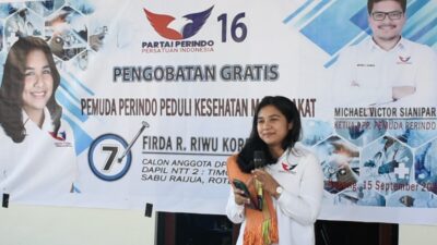 Maju Bacaleg dari Perindo, Putri Eks Wali Kota Kupang Ingin Perjuangkan Kesehatan