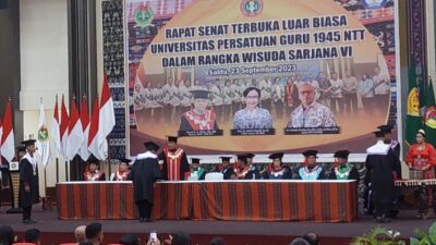 UPG 1945 NTT Lahirkan Ratusan Sarjana Baru, Jamkesmawa Kian Membanggakan