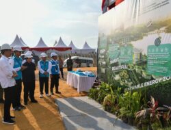 Presiden Jokowi Groundbreaking Pembangunan PLTS PLN 50 MW di IKN Nusantara