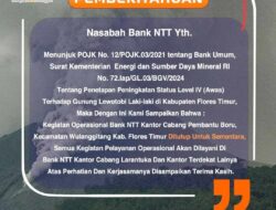 Bank NTT Pindahkan Operasional KCP Boru ke Kantor Cabang Larantuka