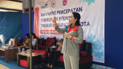 Gandeng BKKBN Sosialisasi Stunting di Desa Lokokaki, Ini Harapan Anggota DPR RI Ratu Wulla