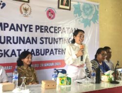 BKKBN NTT dan Komisi IX DPR RI Kampanye Percepatan Penurunan Stunting di Sumba Barat