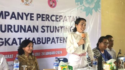 BKKBN NTT dan Komisi IX DPR RI Kampanye Percepatan Penurunan Stunting di Sumba Barat