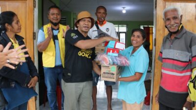 Bantuan Golkar untuk Korban Erupsi Gunung Lewotobi: Solidaritas Jelang Natal Nasional di Labuan Bajo