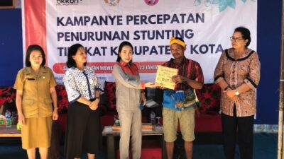 Ratu Wulla dan BKKBN Kampanyekan Percepatan Penurunan Stunting di Desa Gollu Sapi