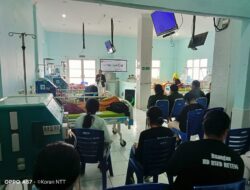 World Kidney Day 2024, Manajement RSUD Ruteng Sosialisasi Kesehatan di Ruang Pasien Hemodialisa